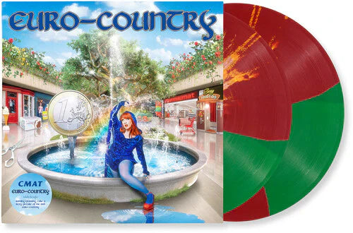 CMAT 'EURO-COUNTRY' 2LP - BUTTERFLY EFFECT GREEN/RED/YELLOW