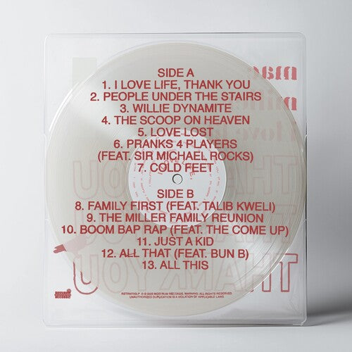 MAC MILLER 'I LOVE LIFE, THANK YOU' LP - CLEAR