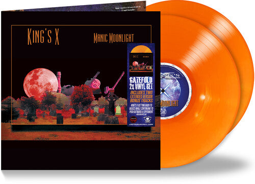 KING'S X 'MANIC MOONLIGHT' 2LP - ORANGE