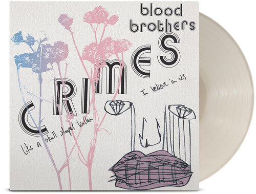 THE BLOOD BROTHERS 'CRIMES' LP - BONE WHITE