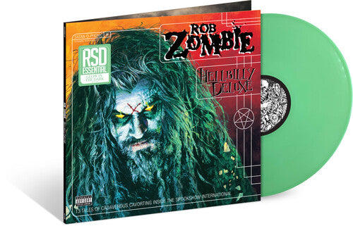 ROB ZOMBIE 'HELLBILLY DELUXE' LP - LTD. - GLOW IN THE DARK