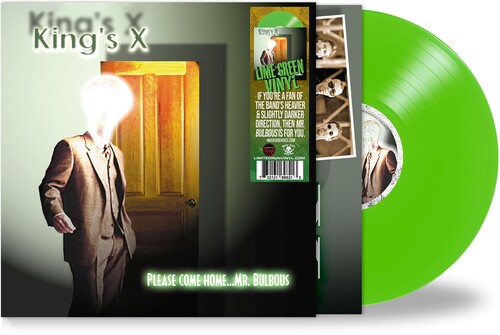KING'S X 'PLEASE COME HOME...MR. BULBOUS' LP - GREEN
