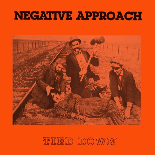 NEGATIVE APPROACH 'TIED DOWN' LP - ORANGE