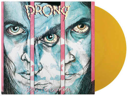 PRONG 'BEG TO DIFFER' LP - IMPORT - TRANSLUCENT YELLOW