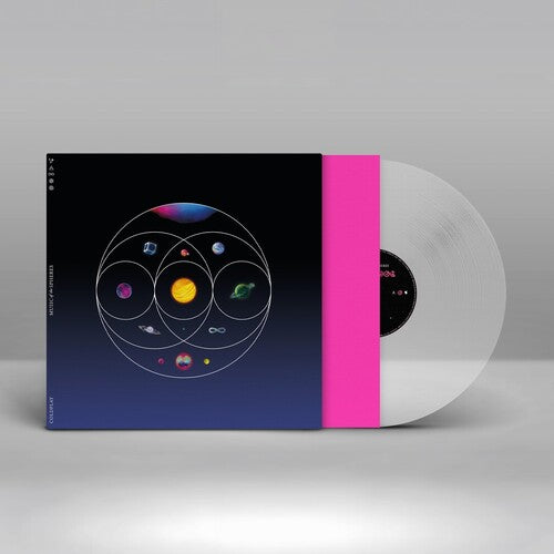 COLDPLAY 'MUSIC OF THE SPHERES' LP - CLEAR ECO-RECORD