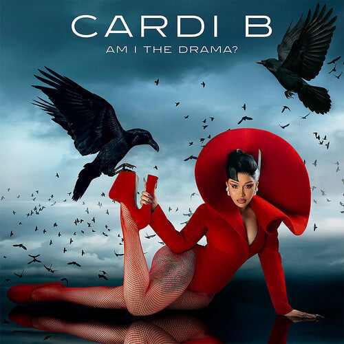 CARDI B 'AM I THE DRAMA?' 2LP - APPLE RED