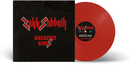 ZAKK SABBATH 'GREATEST RIFFS' LP - RED