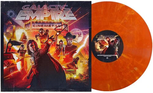 GALACTIC EMPIRE 'CINEMETAL' LP - ERUPTION MARBLE
