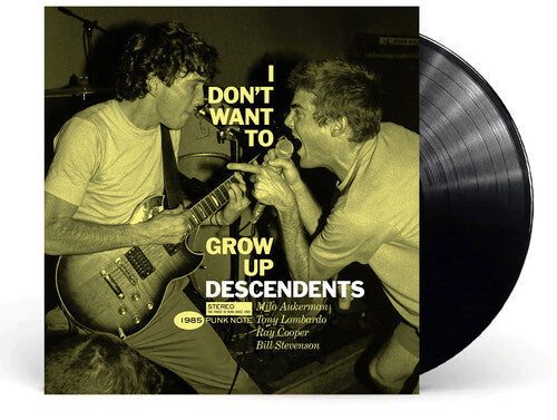 DESCENDENTS 'I DON'T WANT TO GROW UP' PUNK NOTE EDITION LP