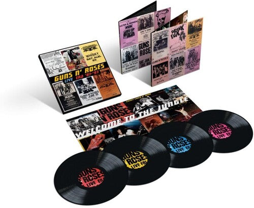 GUNS N' ROSES 'LIVE ERA '87-'93' 4LP - DELUXE