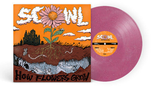SCOWL ‘HOW FLOWERS GROW’ LP - VIOLET GLITTER