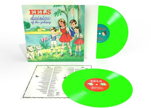 EELS 'DAISIES OF THE GALAXY' 25TH ANNIVERSARY 2LP - FLUORESCENT GREEN