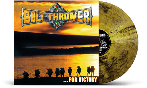 BOLT THROWER '...FOR VICTORY' LP - YELLOW/BLACK/MARBLE