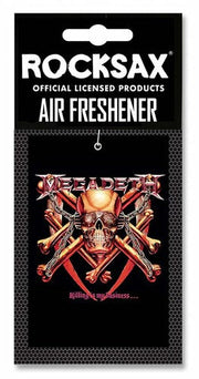 MEGADETH 'KILLING IS MY BUSINESS' AIR FRESHENER