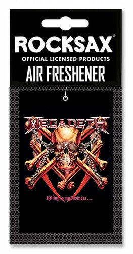 MEGADETH 'KILLING IS MY BUSINESS' AIR FRESHENER