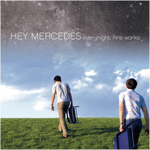 HEY MERCEDES 'EVERYNIGHT FIRE WORKS' 2LP - TRANSPARENT BLUE