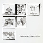 TEEN SUICIDE 'NUDE DESCENDING STAIRCASE, HEADLESS' LP (Distant Clouds Grey Vinyl)