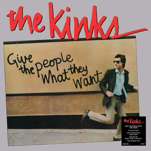 THE KINKS 'GIVE THE PEOPLE WHAT THEY WANT' LP (Black EcoRecord Vinyl)
