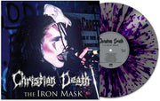 CHRISTIAN DEATH 'IRON MASK' LP - SILVER/PURPLE/SPLATTER