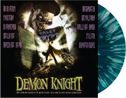 TALES FROM THE CRYPT PRESENTS: 'DEMON KNIGHT ORIGINAL SOUNDTRACK' LP (Blue/White Cryptkeeper Halloween Splatter Vinyl)