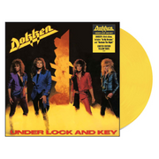 DOKKEN 'UNDER LOCK AND KEY' LP - CANARY YELLOW