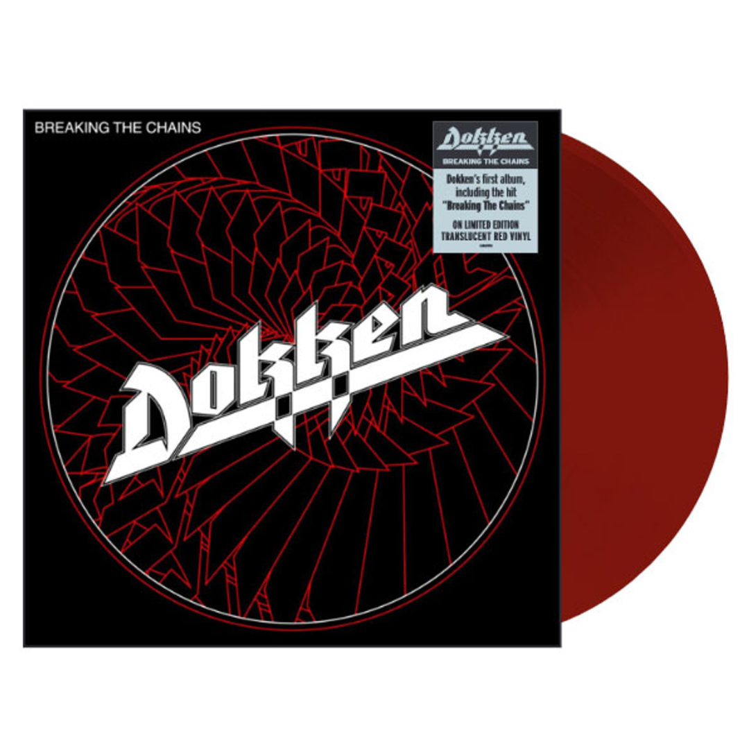 DOKKEN 'BREAKING THE CHAINS' LP - TRANSLUCENT RED
