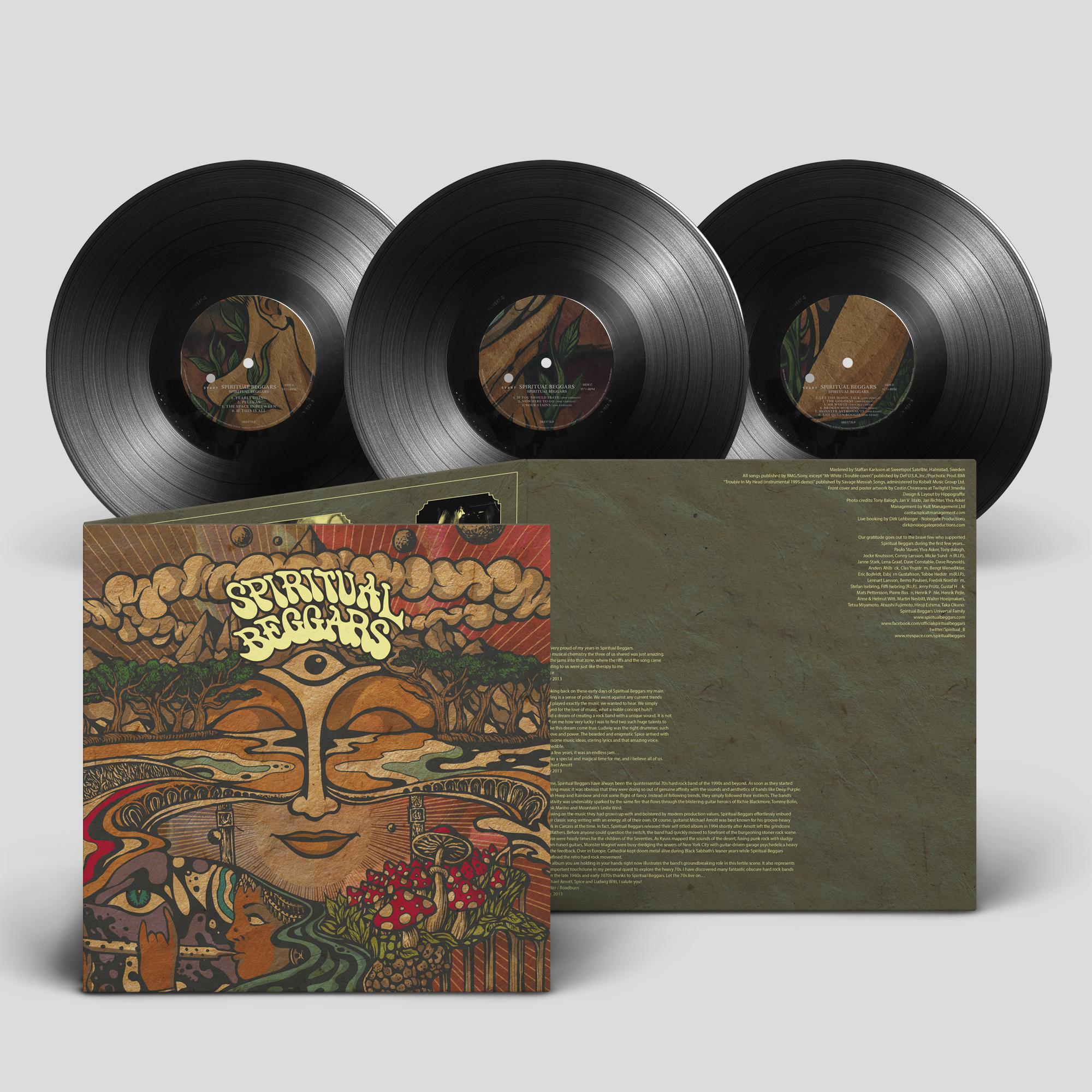 SPIRITUAL BEGGARS 'SPIRITUAL BEGGARS' 3LP - TRAFFIC LIGHTS EDITION