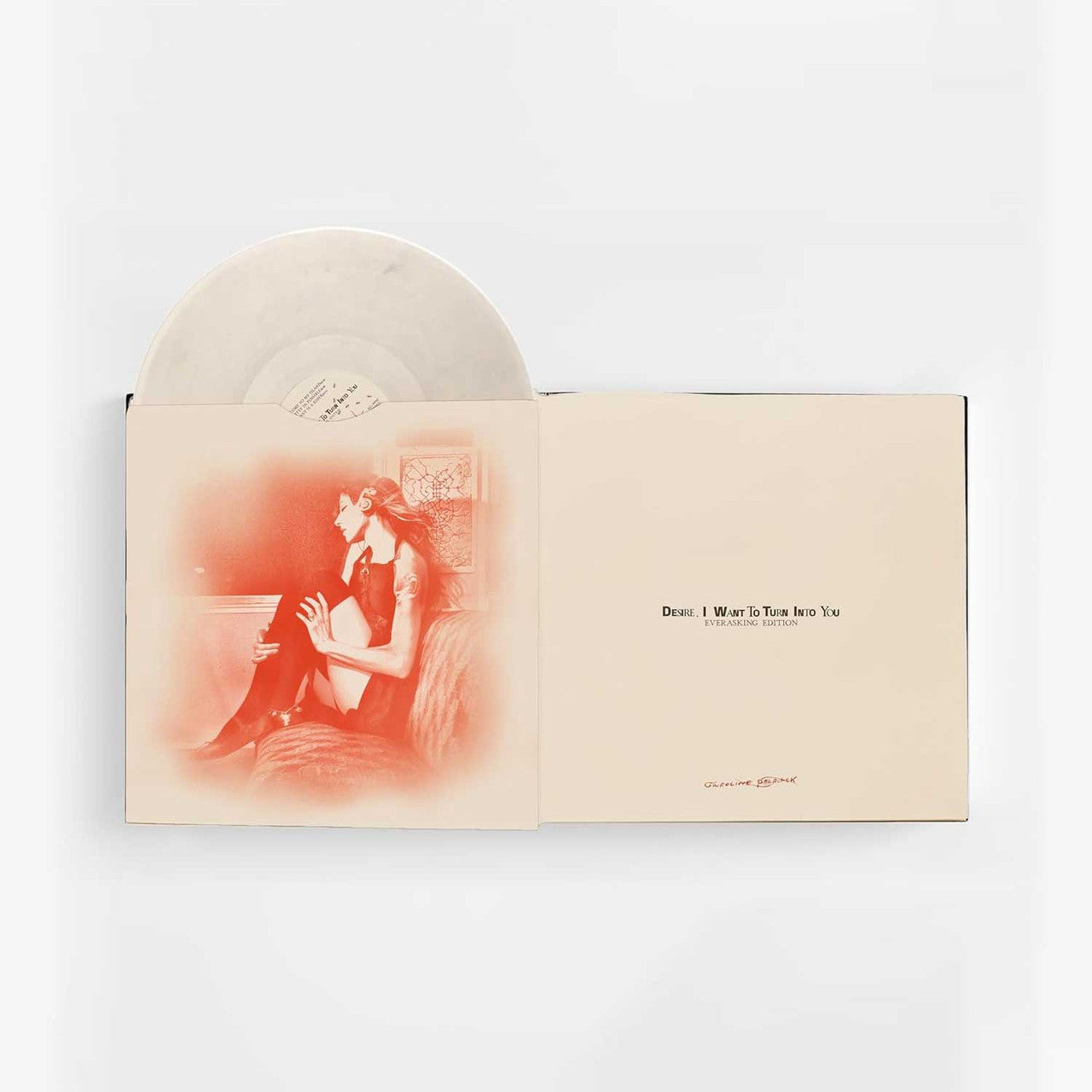 CAROLINE POLACHEK 'DESIRE, I WANT TO TURN INTO YOU: EVERASKING EDITION' LP - MILKY CLEAR