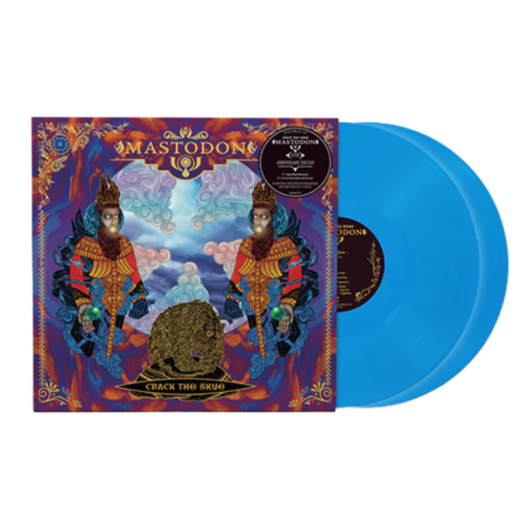 MASTODON 'CRACK THE SKYE' 2LP - DELUXE 15TH ANNIVERSARY - BLUE