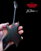 OFFICIAL STRANGER THINGS' EDDIE'S GUITAR B.C. RICH' NJ WARLOCK' MINI GUITAR MODEL