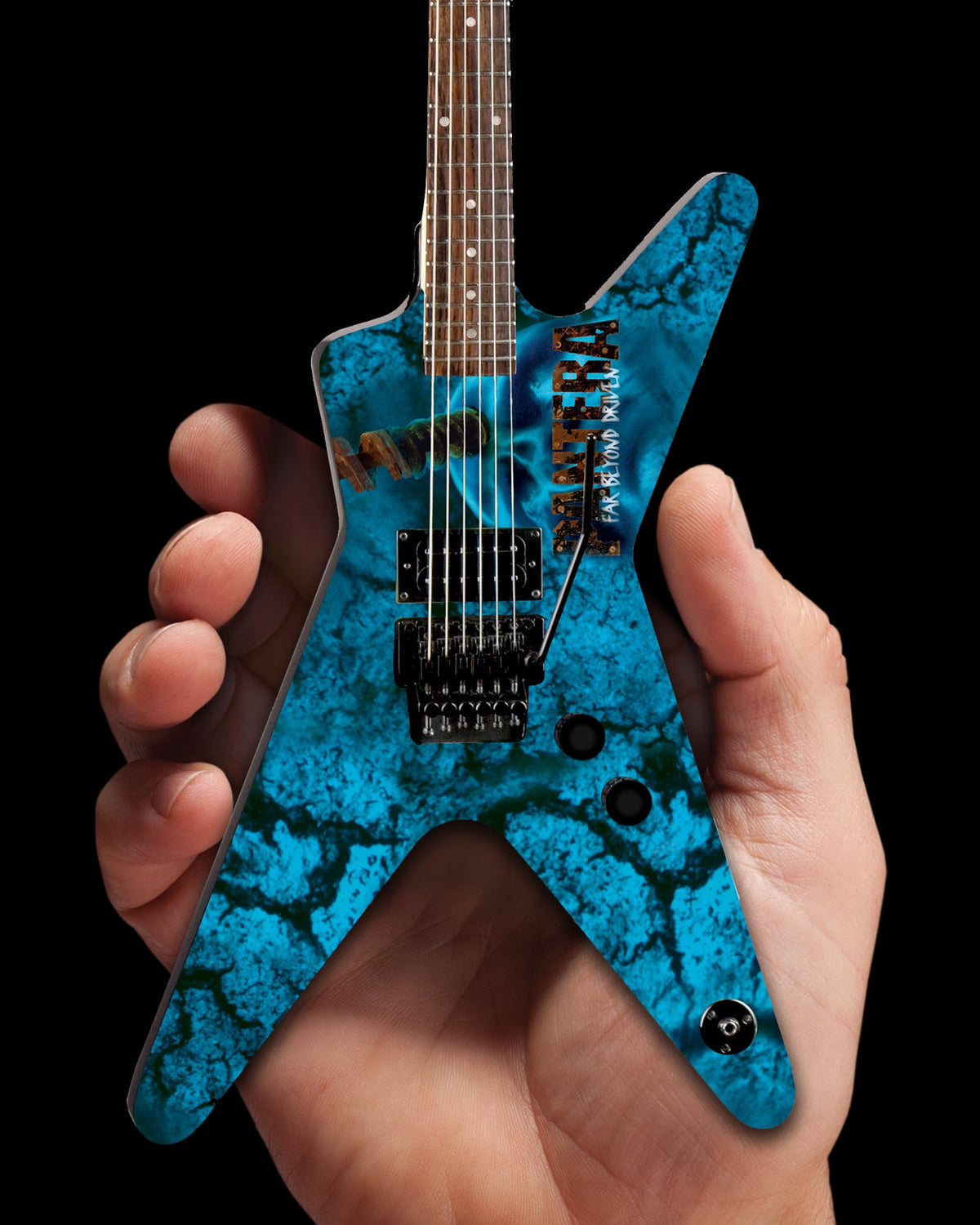 DEAN DIMEBAG PANTERA "DRIVEN" FBD ML MINIATURE GUITAR MODEL - ARTIST PROOF EDITION