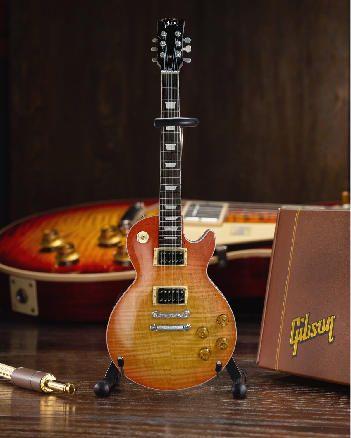 DUANE ALLMAN SET OF 3 GIBSON LES PAUL SIGNATURE MINI GUITAR MODELS