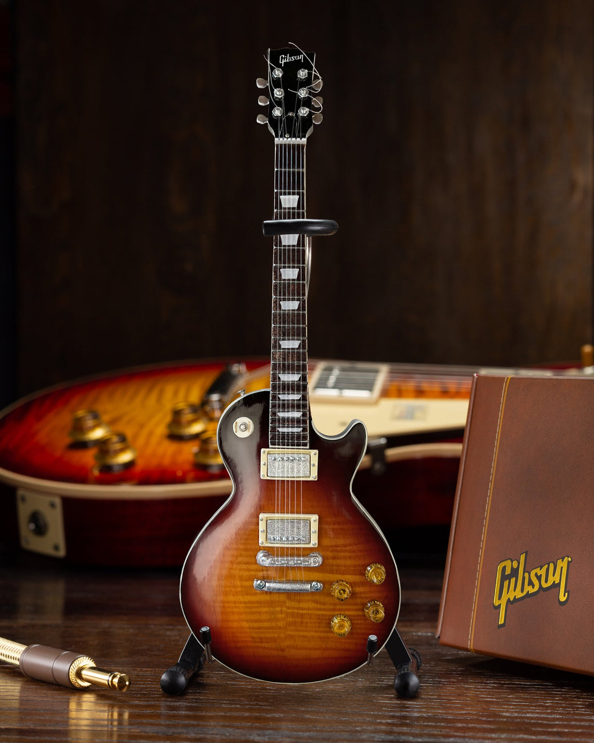 DUANE ALLMAN SET OF 3 GIBSON LES PAUL SIGNATURE MINI GUITAR MODELS
