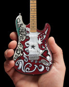 SET OF 3 SIGNATURE JIMI HENDRIX FENDER' STRATOCASTER' MINI GUITARS