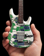 JOE SATRIANI ORIGINAL ALIEN ART MINIATURE GUITAR REPLICA COLLECTIBLE