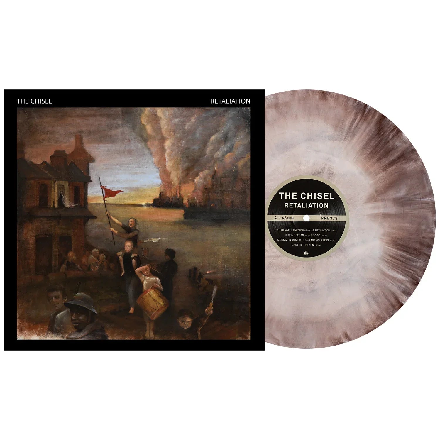 THE CHISEL 'RETALIATION' LP - BROWN/BONE/GALAXY