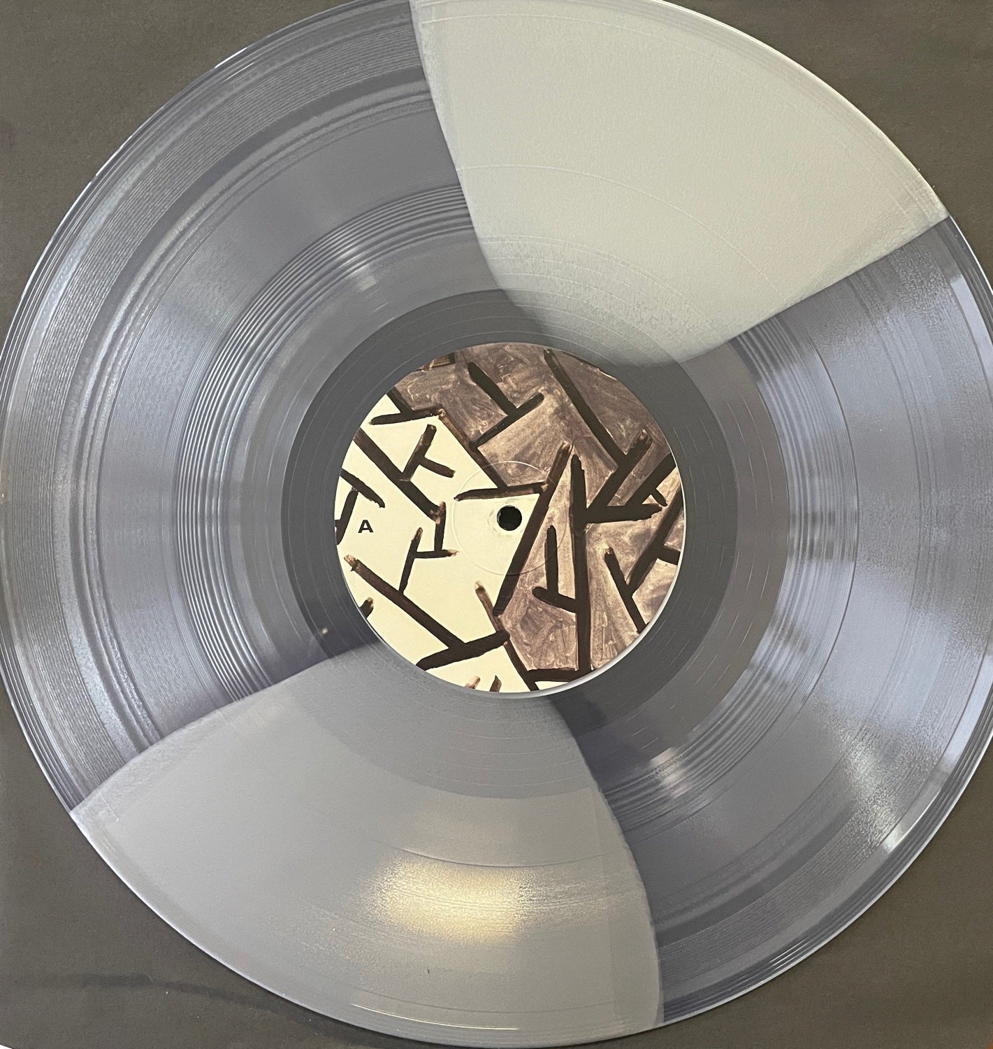 POPPY 'MUSIC TO SCREAM TO' LP - CLEAR/GRAY