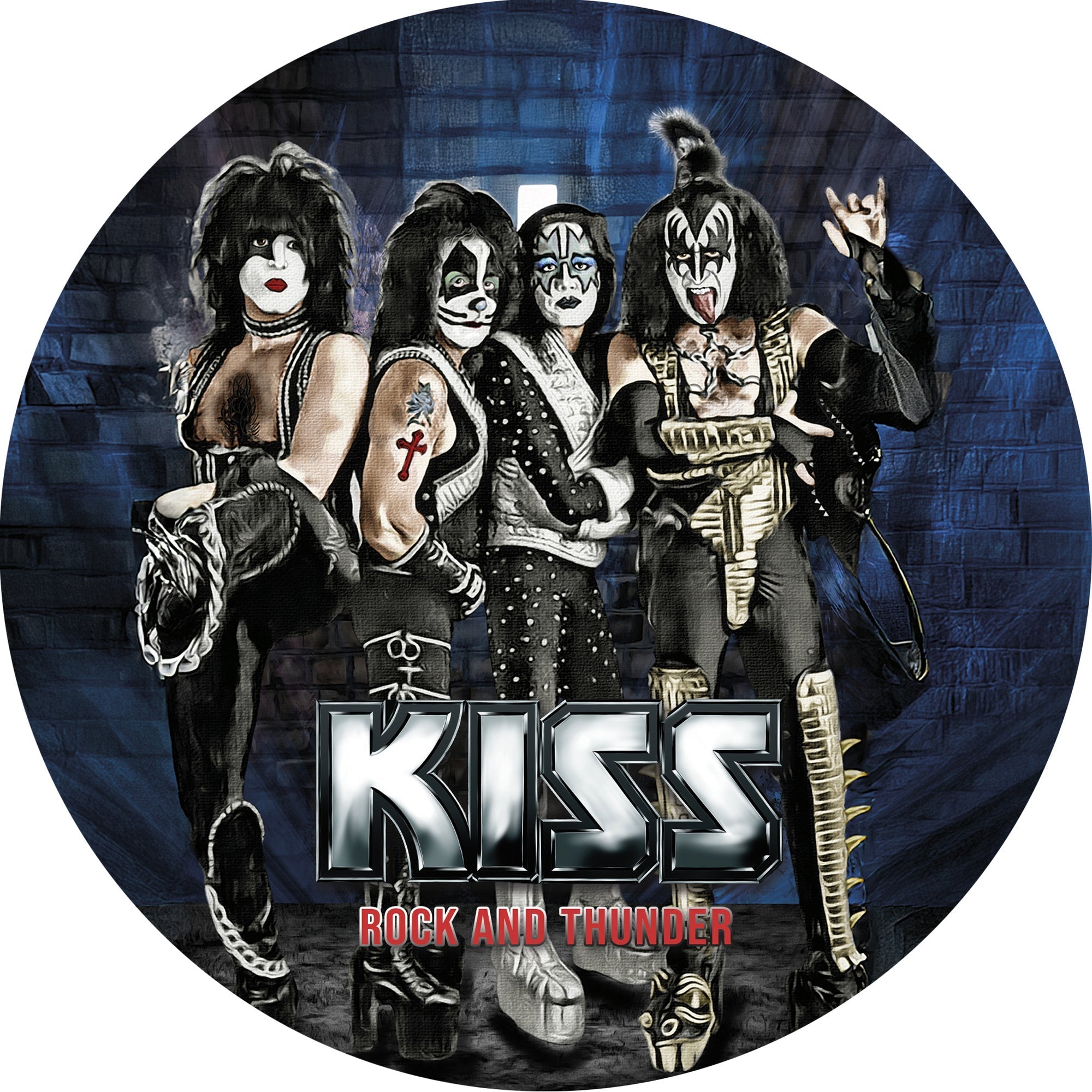 KISS 'ROCK AND THUNDER' 7" - LTD. - PICTURE DISC