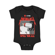 METALLICA 'SPILL EM ALL' ONESIE