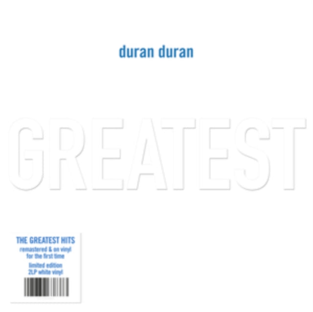 DURAN DURAN 'GREATEST' 2LP - WHITE