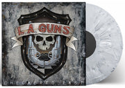 L.A. GUNS 'CHECKERED PAST' LP - LTD. - MARBLE