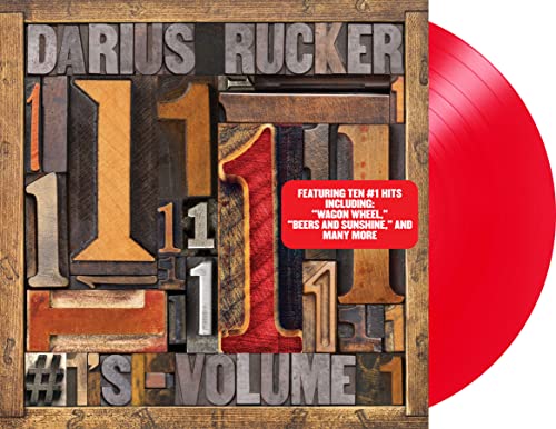 DARIUS RUCKER '#1'S' LP - RED