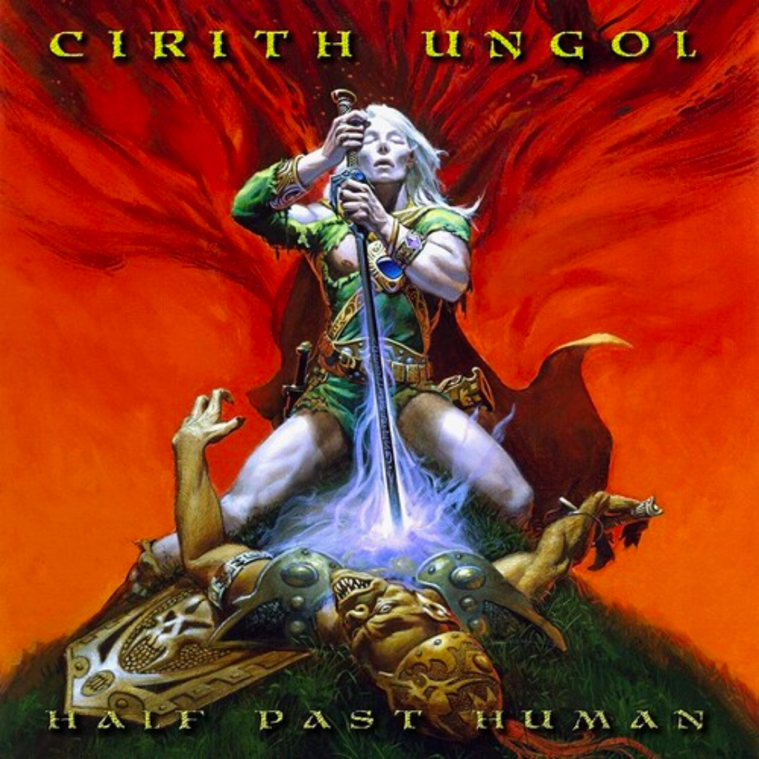 CIRITH UNGOL 'HALF PAST HUMAN' LP - DARK RED/MARBLE