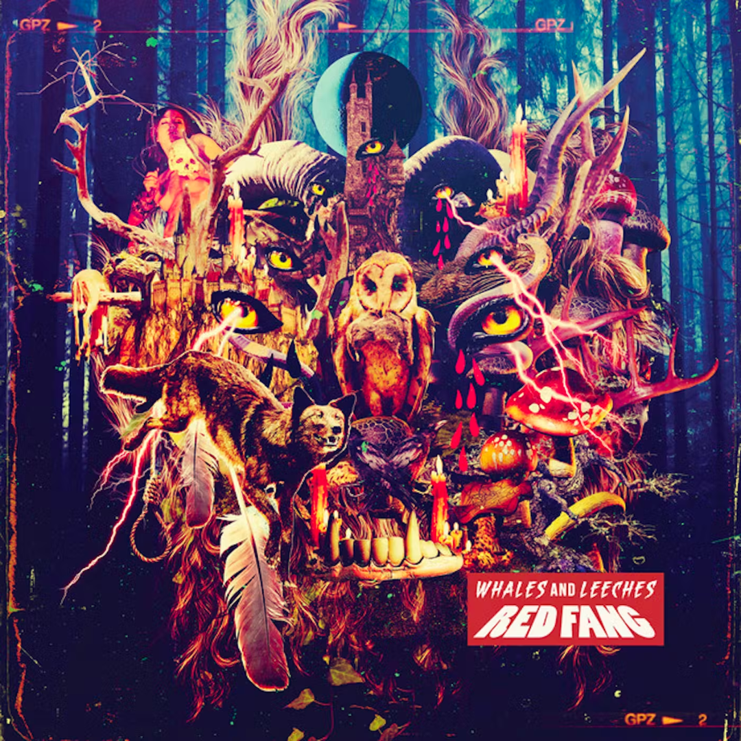 RED FANG 'WHALES AND LEECHES' LP - CUSTOM GALAXY MERGE