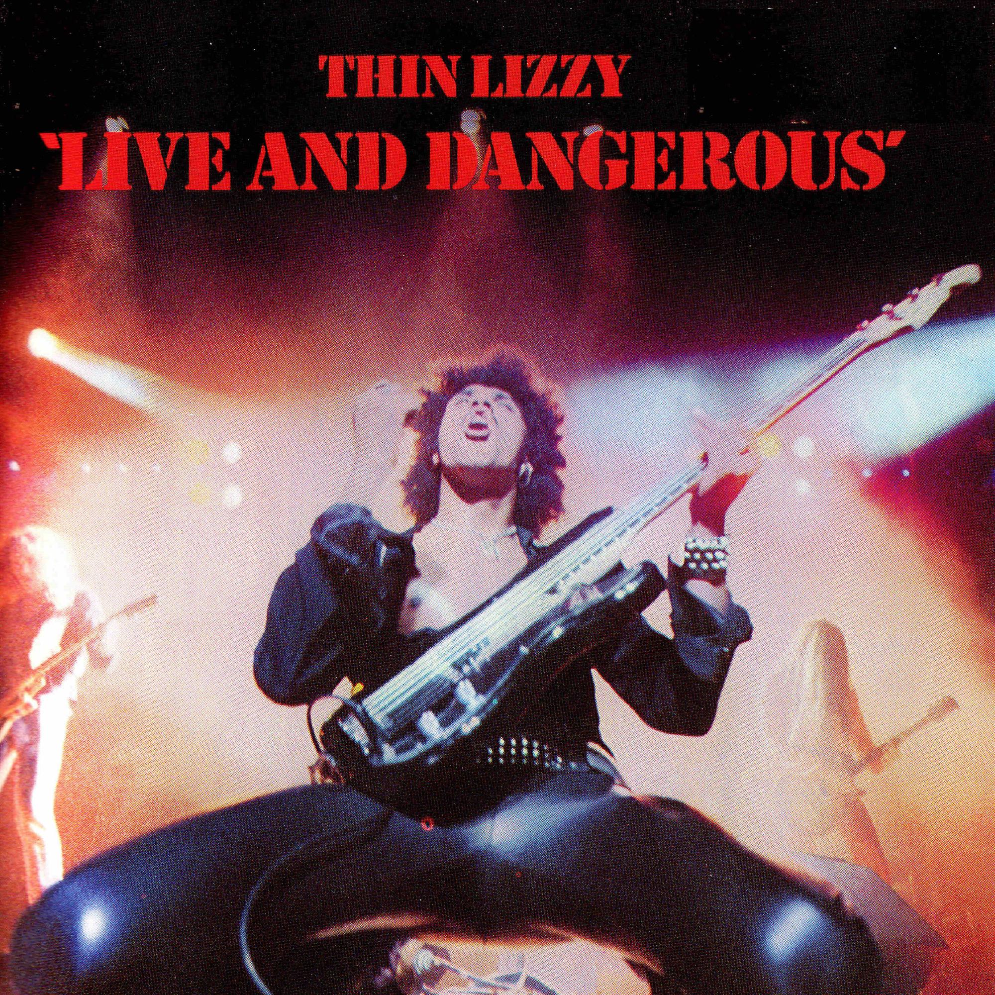 THIN LIZZY 'LIVE AND DANGEROUS' 2LP - TRANSLUCENT ORANGE