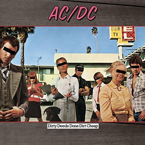 AC/DC 'DIRTY DEEDS DONE DIRT CHEAP' LP