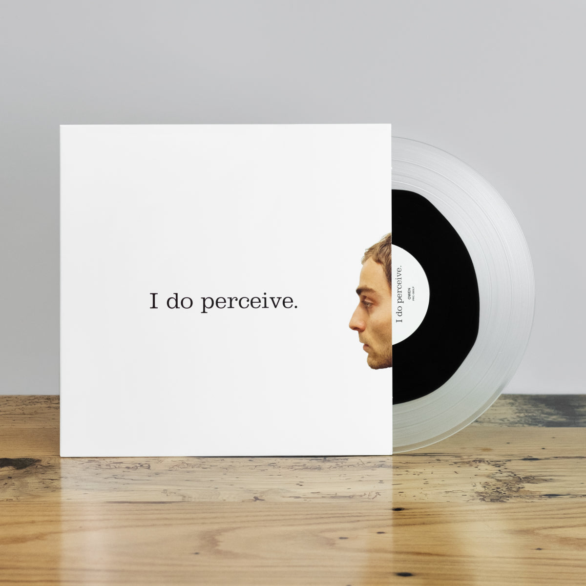 OWEN 'I DO PERCEIVE.' LP - BLACK/CLOUDY/CLEAR