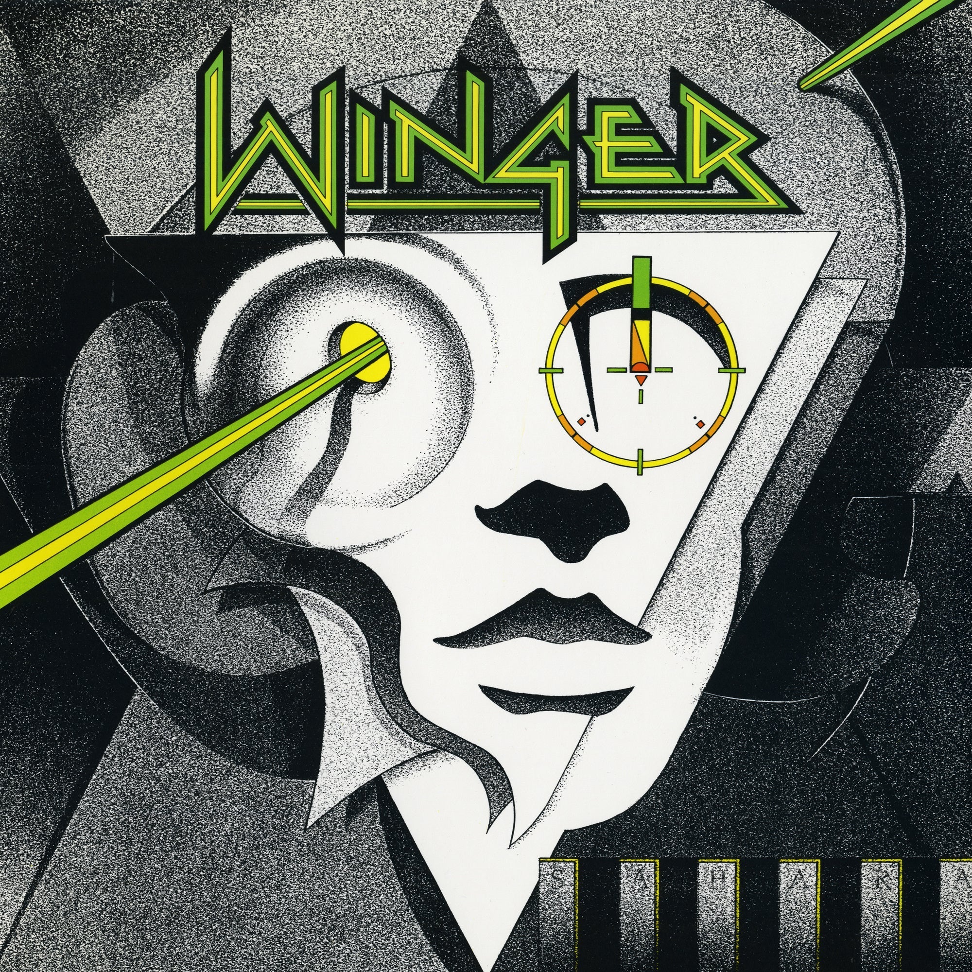 WINGER 'WINGER' LP - SILVER METALLIC