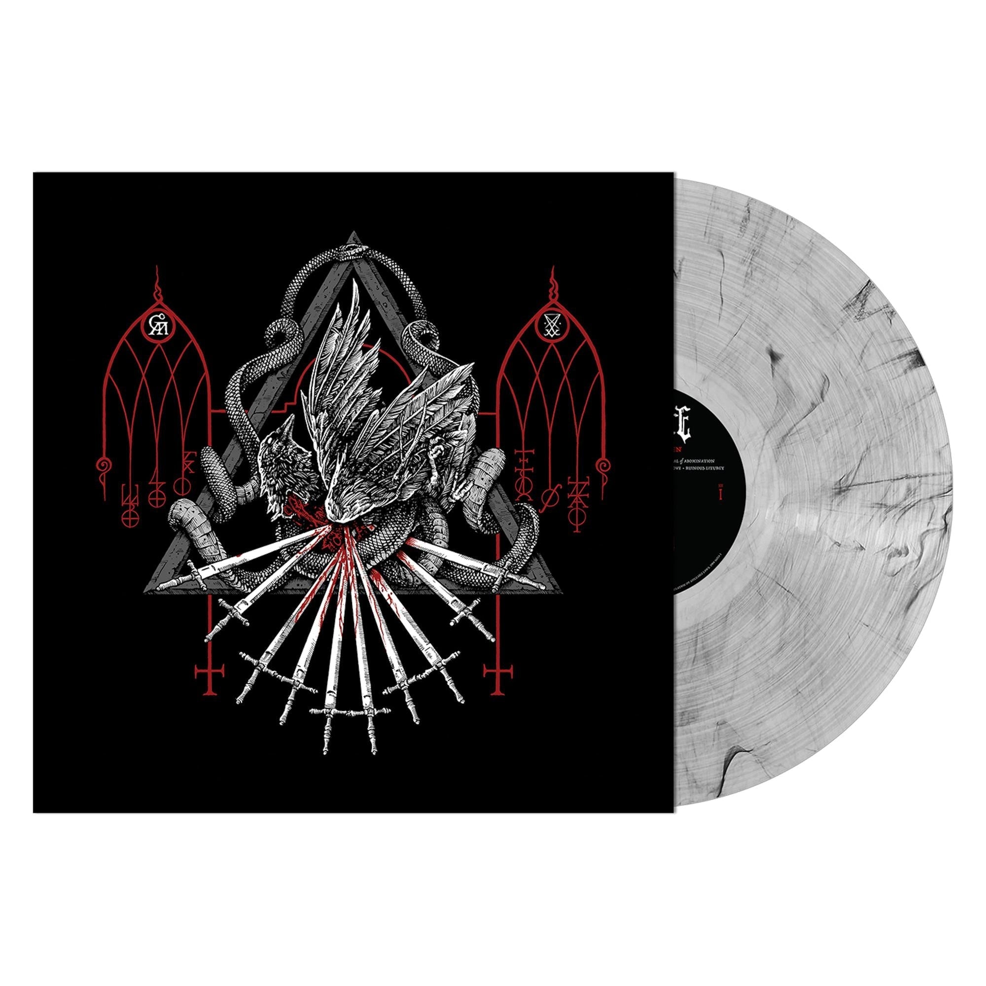 GOATWHORE 'ANGELS HUNG FROM THE ARCHES OF HEAVEN' LP - CLEAR/BLACK SMOKE