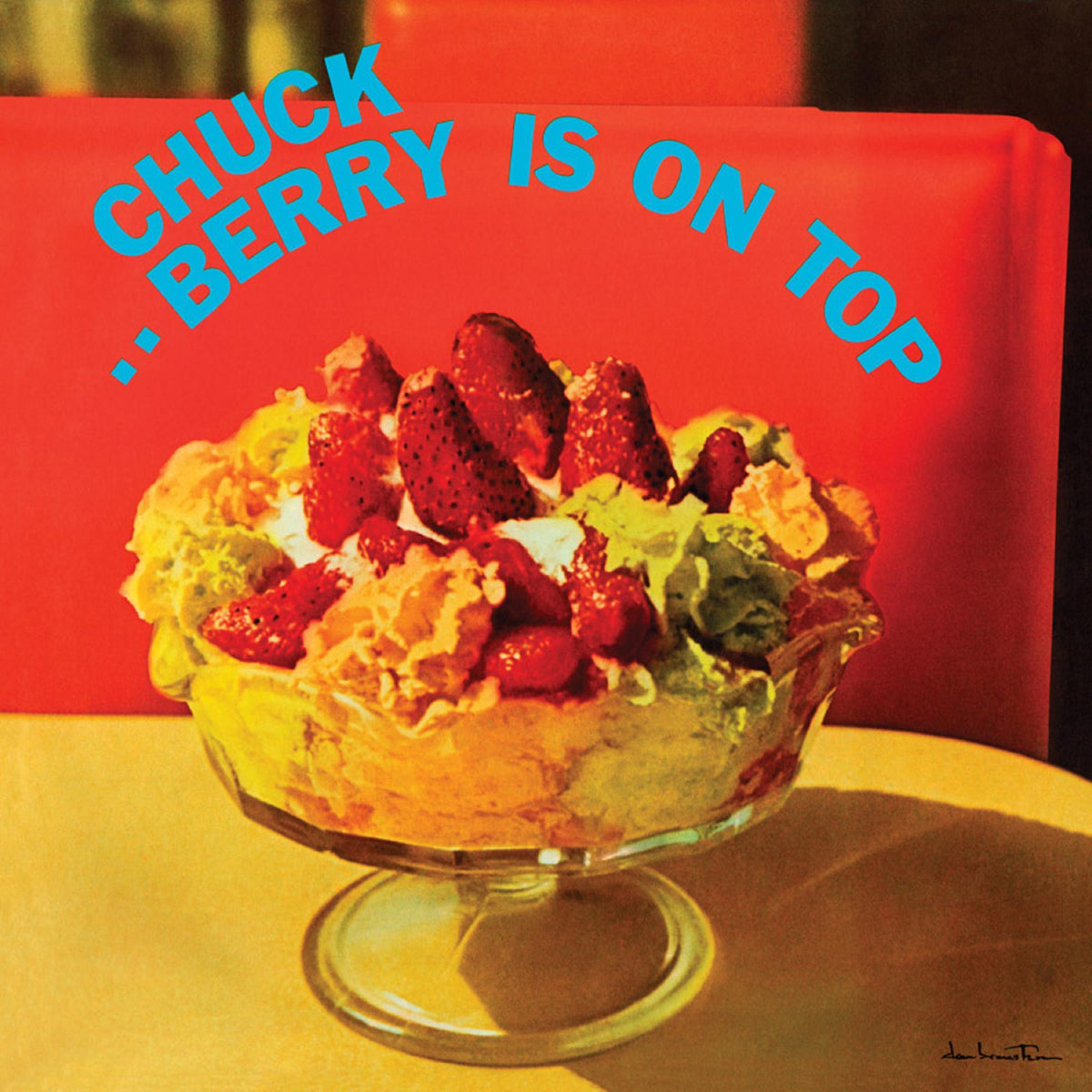 CHUCK BERRY 'BERRY IS ON TOP' 180 GRAM LP - RED